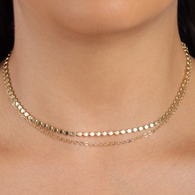 Colar Corrente Dourado - imagem 3